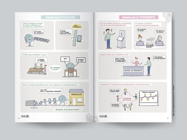 Bande dessinée des ateliers du NEC53 - Numériques en Commun